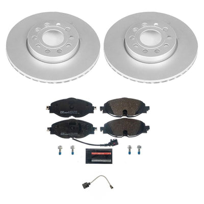 Power Stop 15-18 Audi A3 Front & Rear Euro-Stop Brake Kit