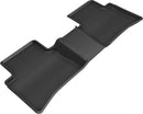 3D MAXpider 2020-2021 Toyota Corolla Sedan Kagu 1st & 2nd Row Floormats - Black