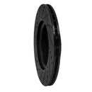 R1 04-06 Nissan Sentra Front Right Drilled & Slotted Black Brake Rotor