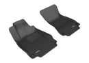 3D MAXpider 2012-2018 Audi A6/S6 Kagu 1st & 2nd Row Floormats - Black