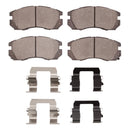 DFC 90-96 Subaru Legacy Front 5000 Advanced Ceramic Brake Pads and Hardware Kit
