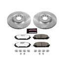 Power Stop 14-16 Jeep Cherokee Front Z36 Truck & Tow Kit w/Cals