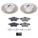 Power Stop 13-18 Ford C-Max Front and Rear Semi-Coated Rotor Kit