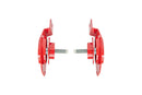 UMI Performance 82-92 GM F-Body Upper Spring Mount Weight Jacks for UMI K-Member - Red