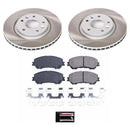 Power Stop 14-20 Nissan Rogue Front and Rear Semi-Coated Rotor Kit