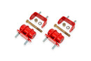 BMR 05-13 Chevrolet Corvette C6 Polyurethane Transmission/Differential Mount - Red