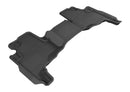 3D MAXpider 2006-2010 Jeep Commander Kagu 1st & 2nd & 3rd Row Floormats - Black