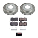 Power Stop 06-10 Hummer H3 Front and Rear Semi-Coated Rotor Kit