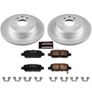 Power Stop 09-14 Nissan Maxima Front & Rear Z17 Evolution Geomet Coated Brake Kit