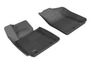 3D MAXpider 2012-2017 Hyundai Veloster Kagu 1st & 2nd Row Floormats - Black