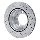 DFC 78-89 Porsche 930 Left Rear Drilled Brake Rotor