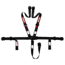 RaceQuip L&L 16.1 5pt 2in Belt PU Lap Black Hardware Black