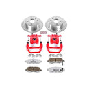 Power Stop 02-06 Nissan Altima Front & Rear Z26 Street Warrior Brake Kit w/Calipers