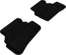3D MAXpider 2008-2014 Mercedes-Benz C-Class Sedan W204 Kagu 1st & 2nd Row Floormats - Black