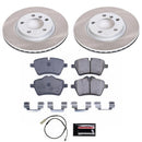 Power Stop 13-16 Mini Cooper Paceman Front Semi-Coated Rotor Kit