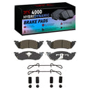 DFC 91-98 Dodge Dakota RWD Front 4000 HybriDynamic Brake Pads and Hardware Kit