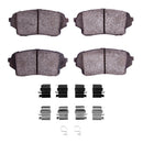 DFC 04-06 Suzuki XL-7 Front Drilled & Slotted Geoperformance Rotors 5000 Advanced Pads w/Hardware