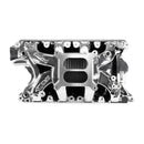 Edelbrock RPM Air-Gap Small Block Ford 351W Intake Manifold - Chrome Plasma Finish