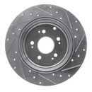 R1 06-14 Honda Ridgeline Front & Rear Drilled & Slotted Silver Brake Rotor Set