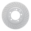 DFC 98-98 Porsche 911 Right Rear Drilled Hi-Carbon Alloy Geomet Coated Rotor