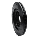 R1 12-24 Dodge Durango Front & Rear Drilled & Slotted Black Brake Rotor Set