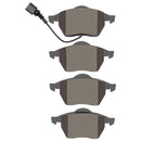 DFC 00-06 Audi TT Quattro Front 5000 Advanced Low Metallic Brake Pads