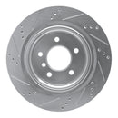 R1 95-02 BMW M3 Front & Rear Drilled & Slotted Silver Brake Rotor Set