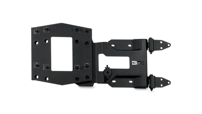 Body Armor 4x4 18-22 Jeep Wrangler JL Reinforced Tire Carrier - Black