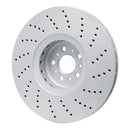 DFC 20-25 BMW X6 Right Front Drilled GeoSPEC Coated Rotor