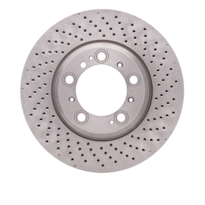 DFC 99-23 Porsche 911 Right Rear Drilled Brake Rotor