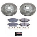 Power Stop 10-16 Cadillac SRX Front and Rear Semi-Coated Rotor Kit