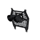 MBRP 24-25 Can-Am Maverick R Single Wall Angle Cut Dual 4-Inch Outlet Tip w/ Shield - Black