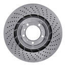 DFC 07-13 Porsche 911 Left Rear Drilled Brake Rotor