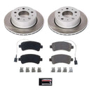 Power Stop 15-21 Ram ProMaster 1500 Front and Rear Semi-Coated Rotor Kit