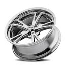 Ridler 606 20x8.5 / 5x127 BP / 0mm Offset / 83.82mm Hub Chrome Wheel