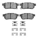 DFC 85-89 Acura Integra Rear 5000 Advanced Ceramic Brake Pads and Hardware Kit