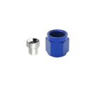 Nitrous Express 3AN B-Nut & Sleeve - Blue