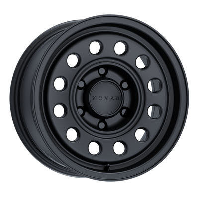 Nomad N501SB Convoy 15x7in / 5x114.3 BP / -10mm Offset / 83.82mm Bore - Satin Black Wheel
