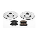 Power Stop 03-08 Honda Pilot Front Z23 Evolution Sport Brake Kit w/Calipers