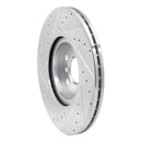 R1 16-24 BMW 228i xDrive Gran Coupe Front & Rear Drilled & Slotted Silver Brake Rotor Set