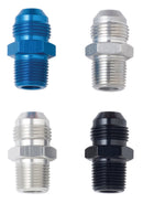 Fragola -4AN x 1/4 NPT Straight Adapter - Black