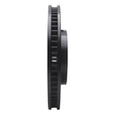 R1 97-05 Buick Park Avenue Front Left Drilled & Slotted Black Brake Rotor