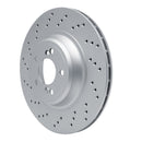 DFC 15-20 BMW M3 Right Rear Drilled GeoSPEC Coated Rotor
