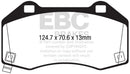 EBC S2 Brake Pad and Rotor Kit