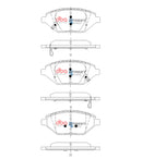 DBA 16-22 Chevrolet Spark Front Street Series Brake Pads