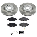 Power Stop 15-20 Audi A3 Front and Rear Semi-Coated Rotor Kit