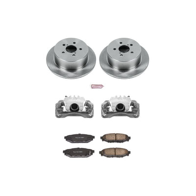 Power Stop 06-09 Subaru Legacy Front & Rear Autospecialty Brake Kit w/Calipers