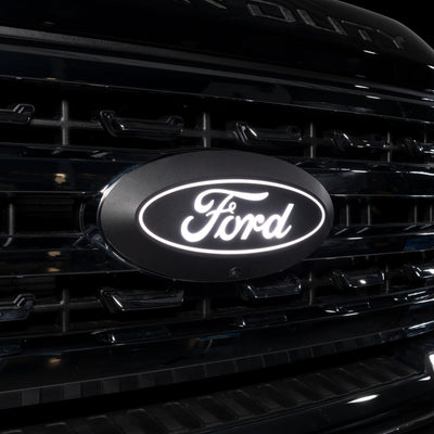 Putco 23-24 Ford Super Duty Front Luminix Ford Led Grille Emblems