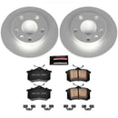 Power Stop 02-04 Audi A4 Front & Rear Z23 Evolution Sport Coated Brake Kit