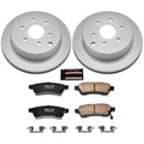 Power Stop 2019 Nissan Frontier Front & Rear Z17 Evolution Geomet Coated Brake Kit